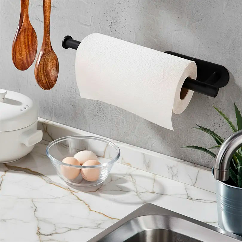 Holder for paper towels, cloths and utensils