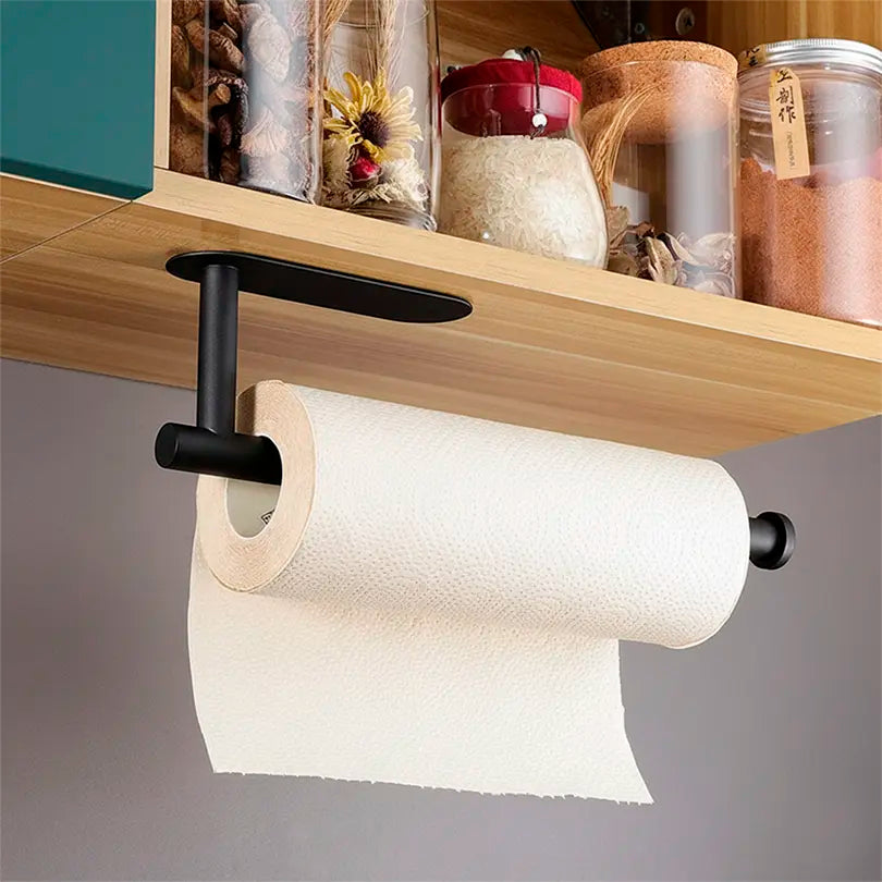 Holder for paper towels, cloths and utensils