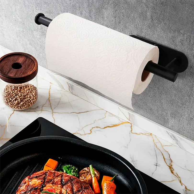 Holder for paper towels, cloths and utensils