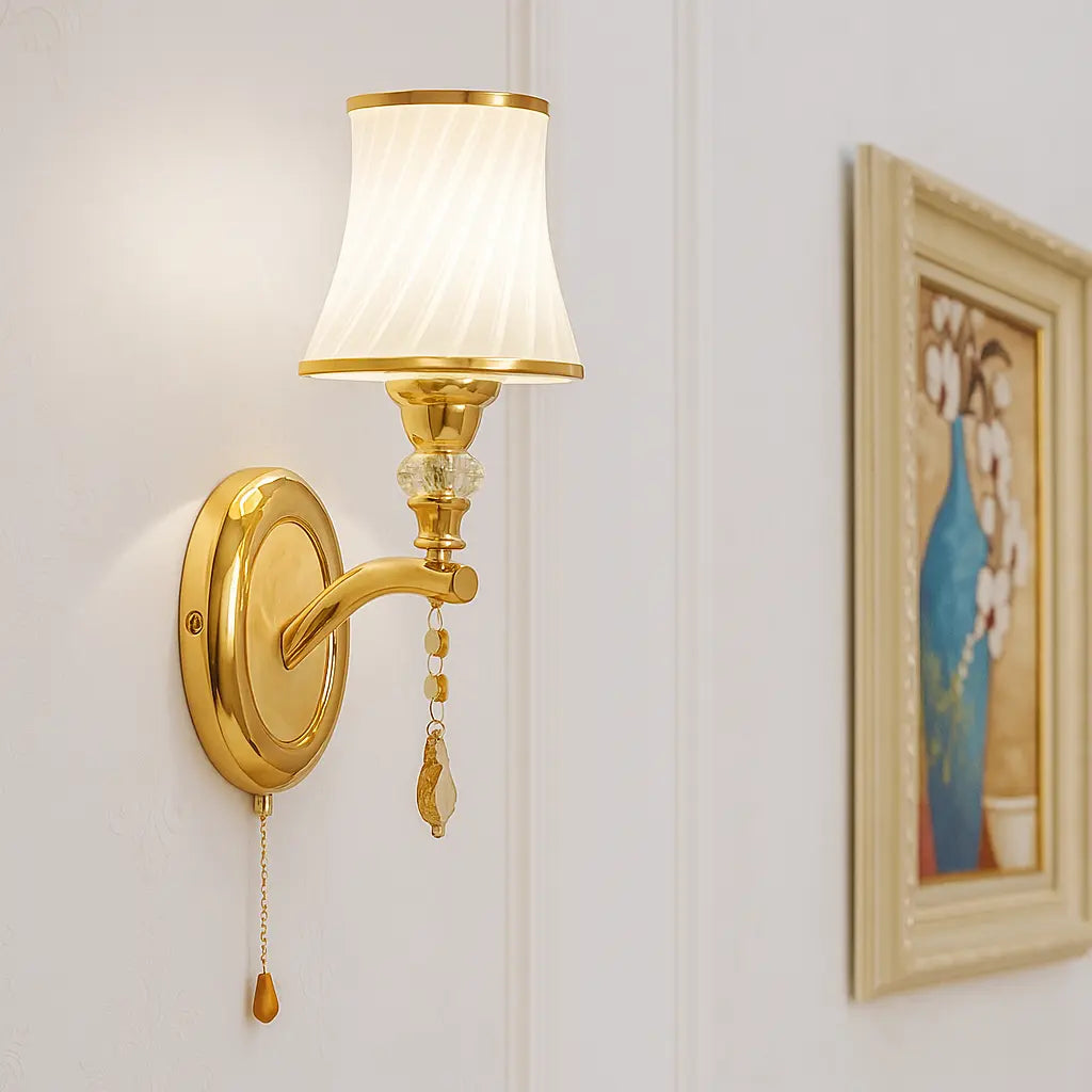 Nordic wall lamp with switch