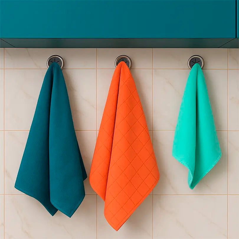 Wall-mounted Dishcloth Holder Without Drilling