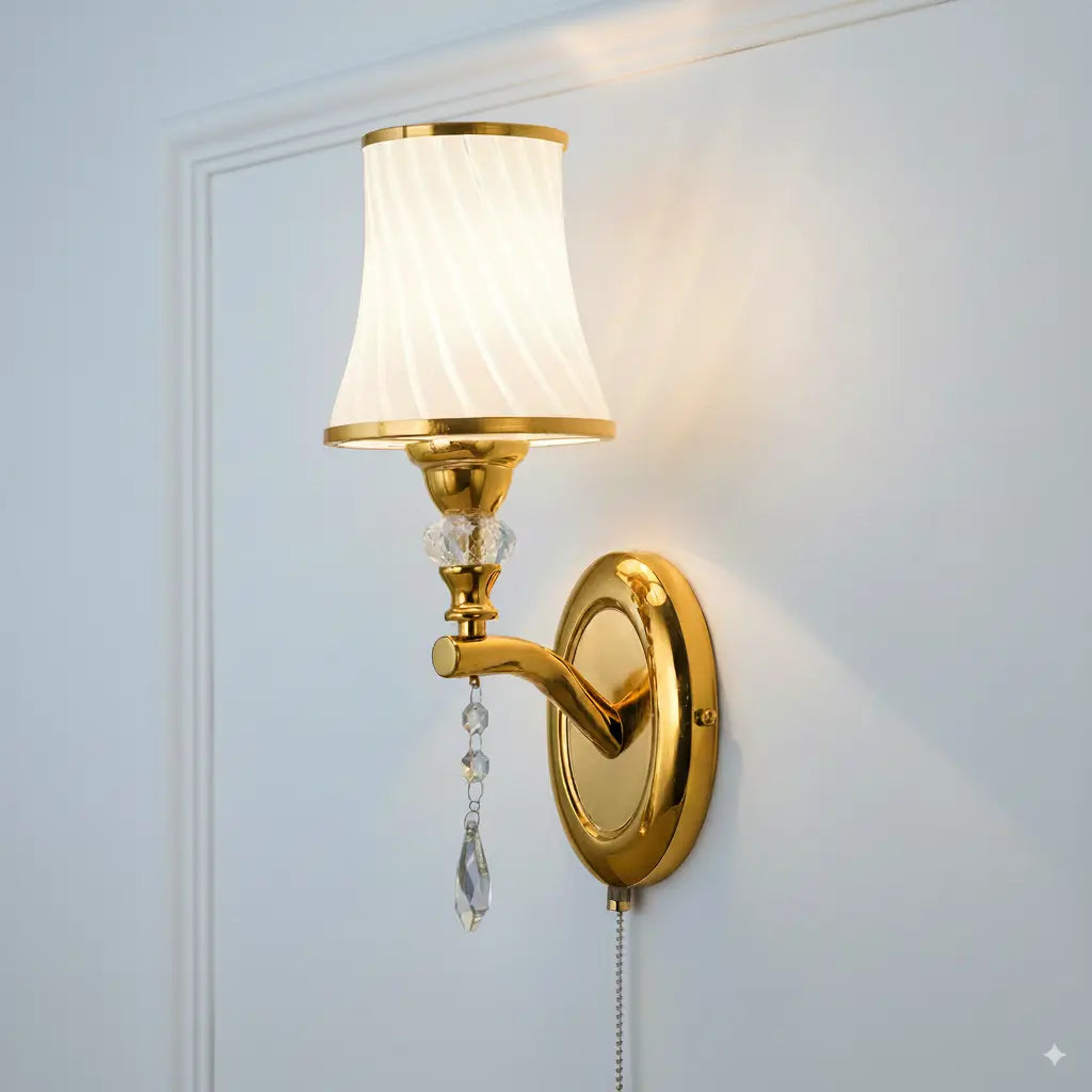 Nordic wall lamp with switch
