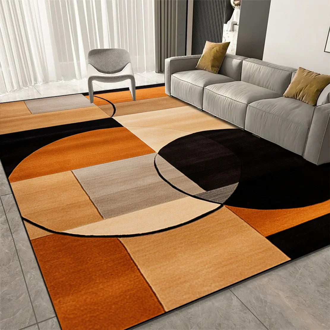 Soft Luxury Rug for Living Room and Bedroom