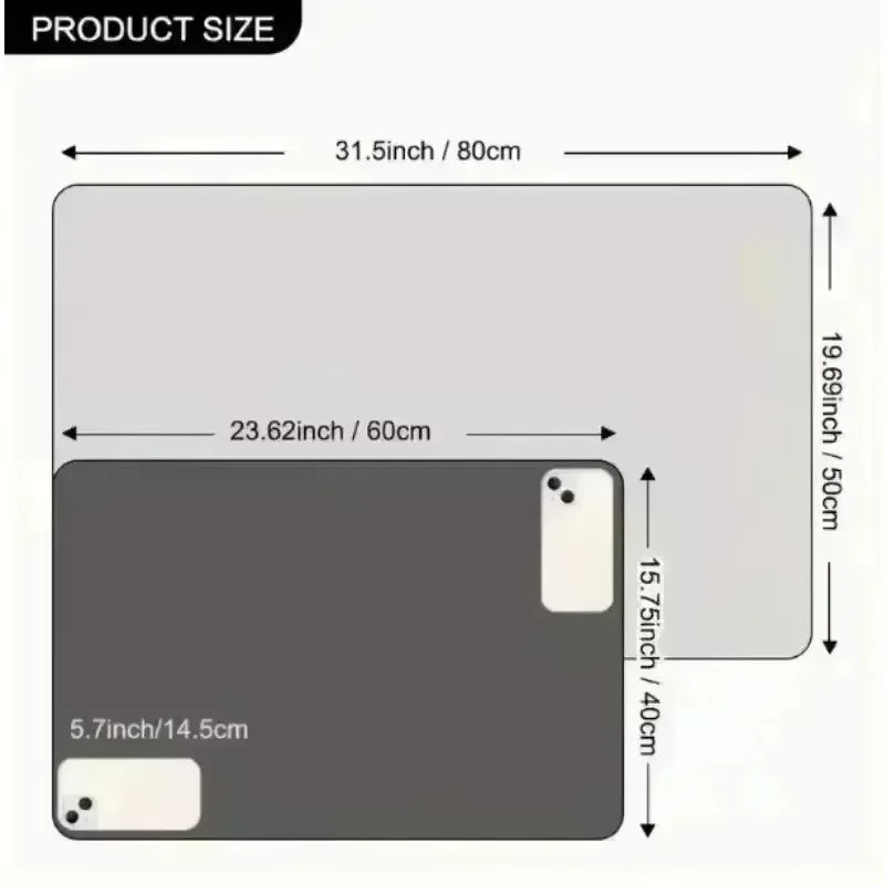 2D Flat Optical Illusion Non-Slip Rug