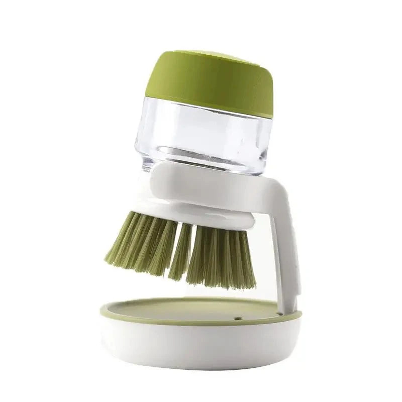 Dishwashing Brush With Soap Dispenser