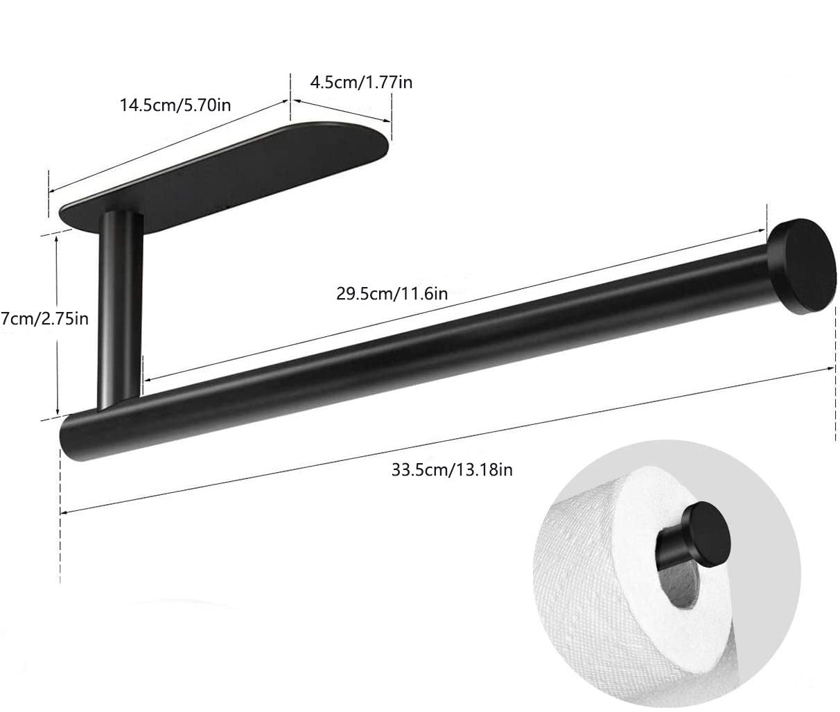 Holder for paper towels, cloths and utensils